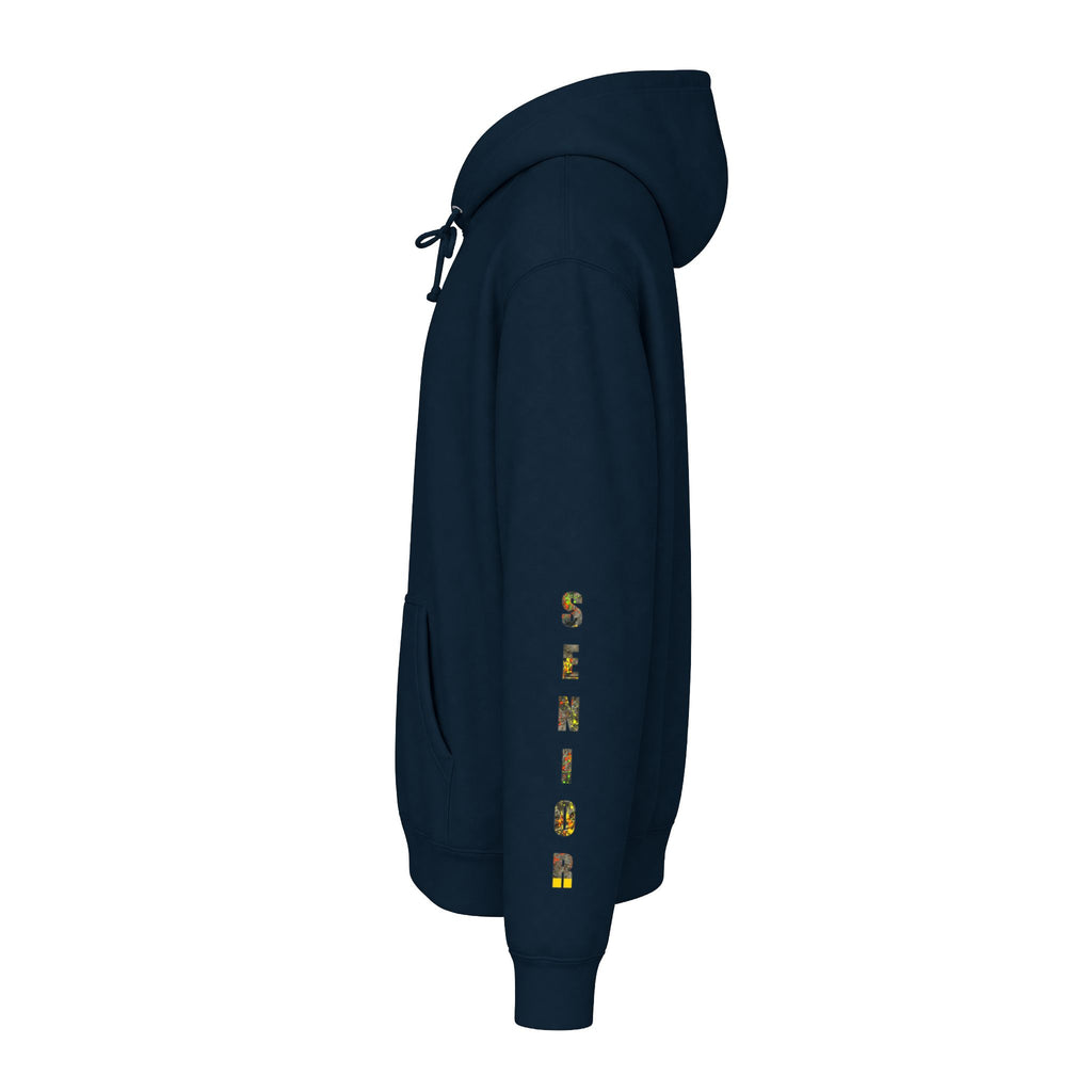 Senior Camo Lettering 2027 Hoodie — Grad Collection