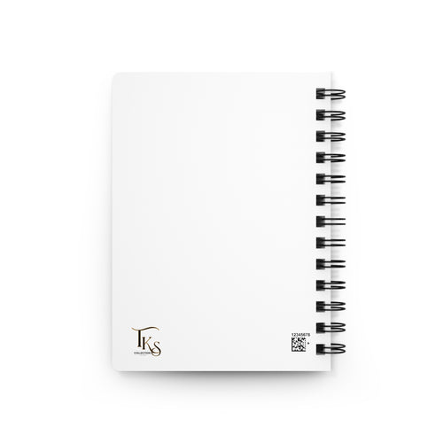 Gray/White Leopard print Spiral Bound Journal | Grad Collection