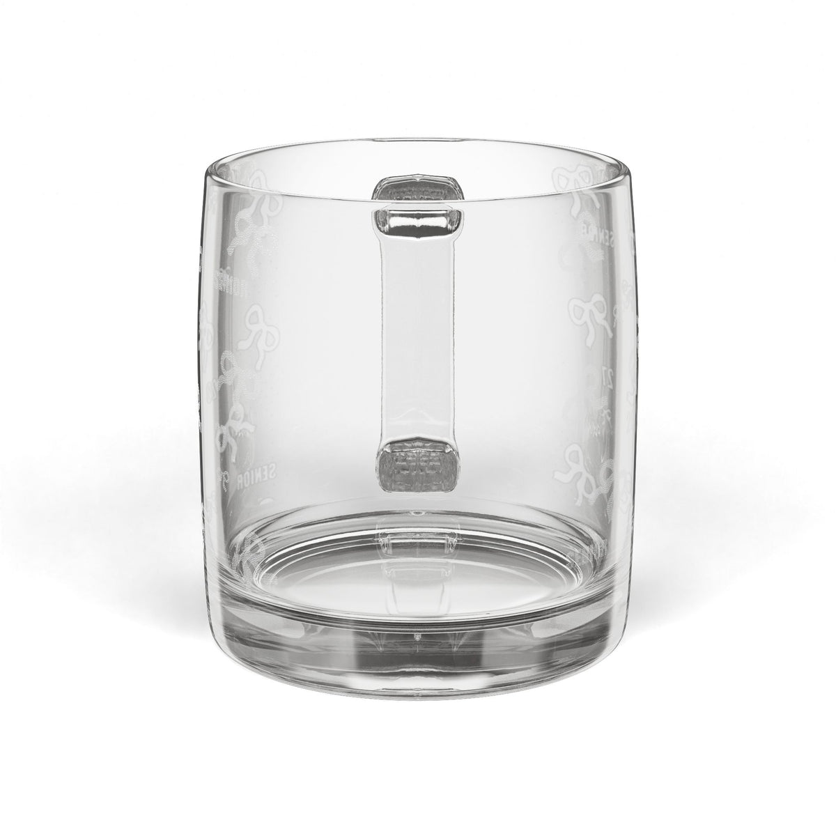 Engraved Glass Coffee Mug — Grad Collection