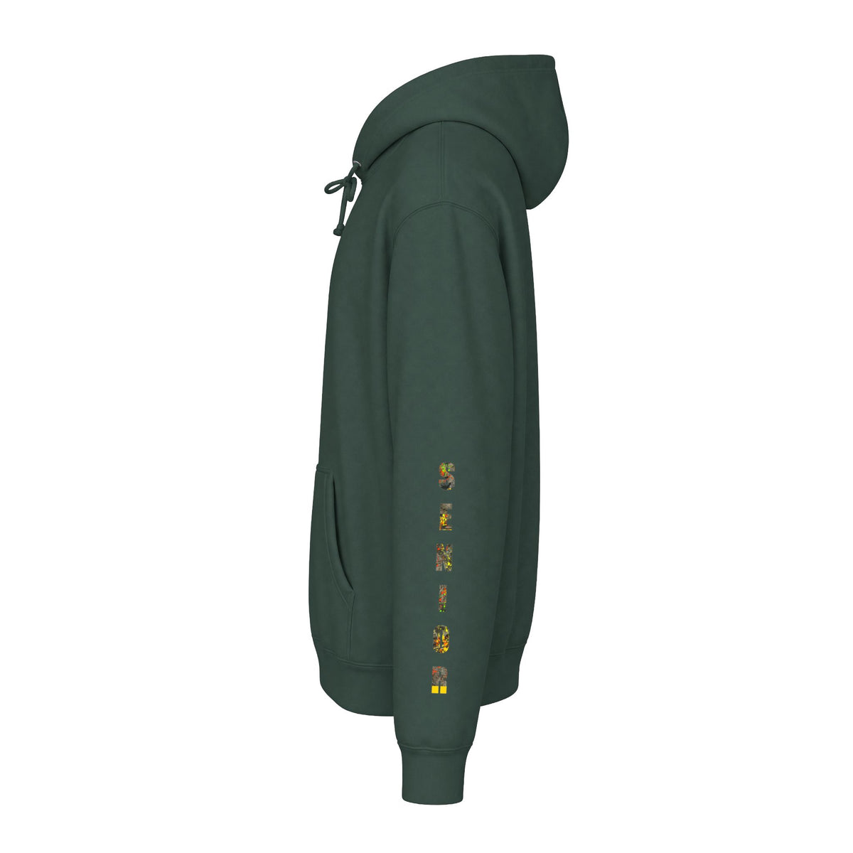 Senior Camo Lettering 2027 Hoodie — Grad Collection