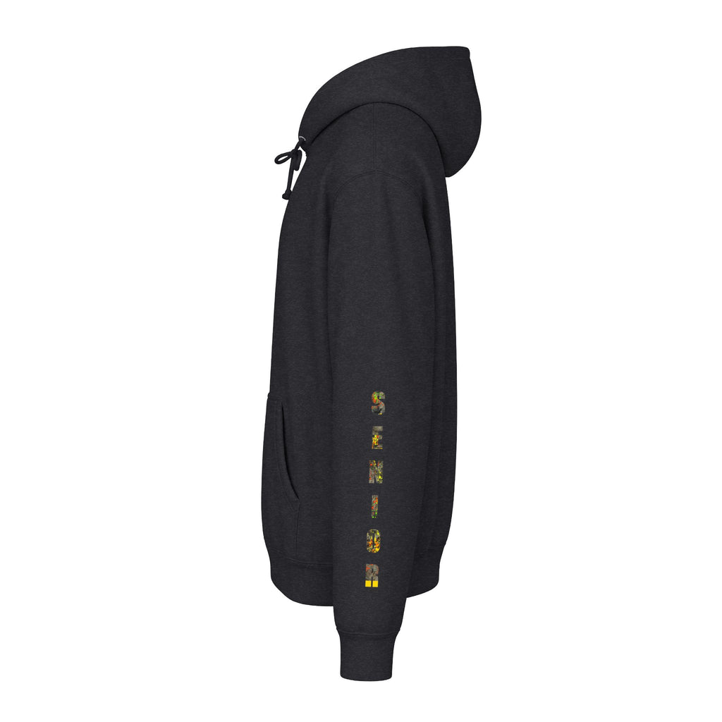 Senior Camo Lettering 2027 Hoodie — Grad Collection