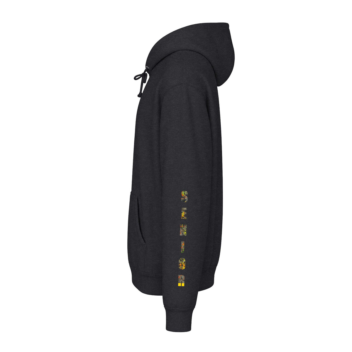 Senior Camo Lettering 2027 Hoodie — Grad Collection