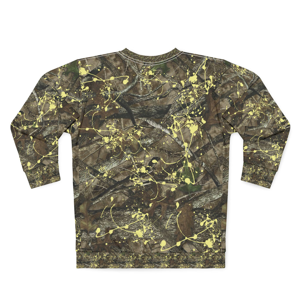 Camo/Yellow Splatter Camo Sweatshirt