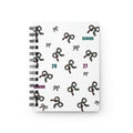 Polka Dot Bow Spiral Journal — Grad Collection