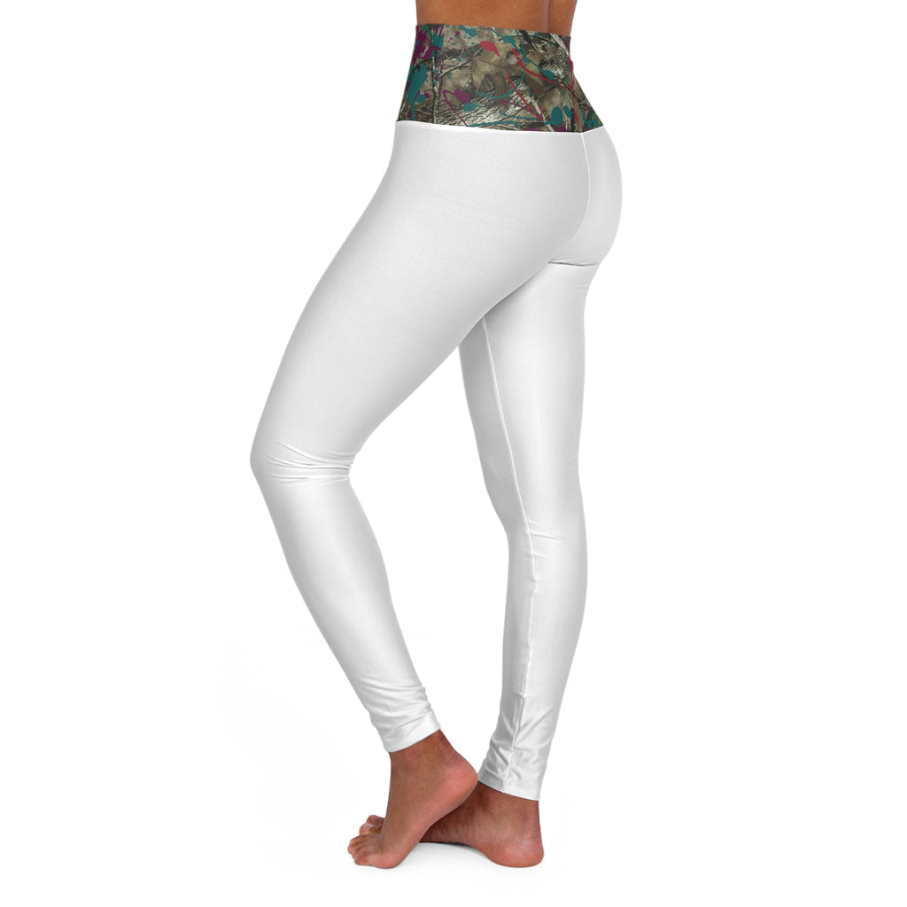 Autumn Camoflauge High Waisted Yoga Leggings