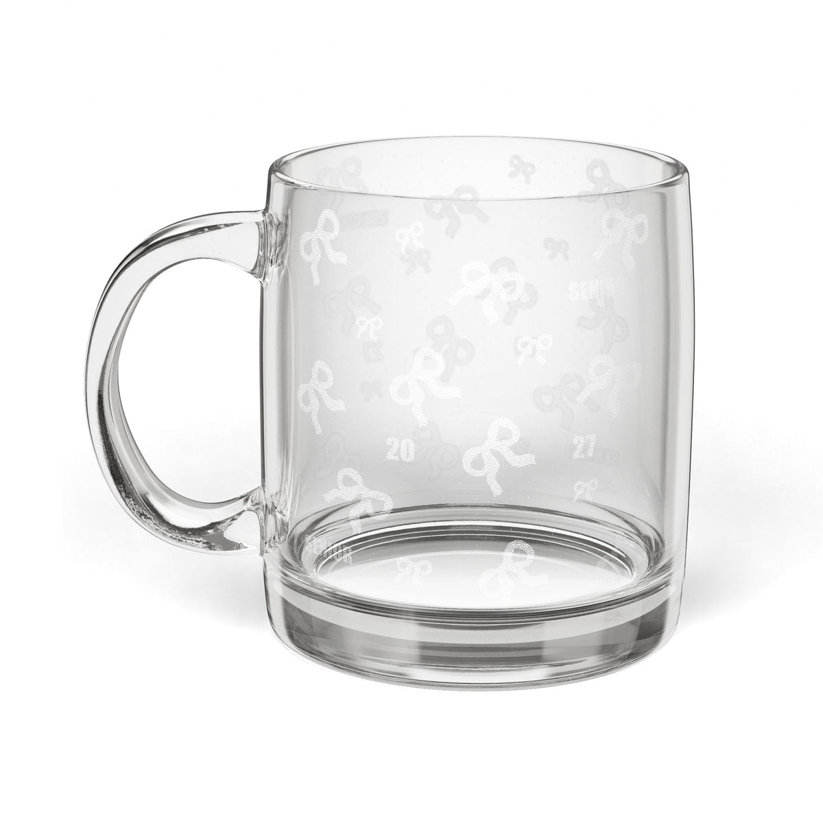 Engraved Glass Coffee Mug — Grad Collection