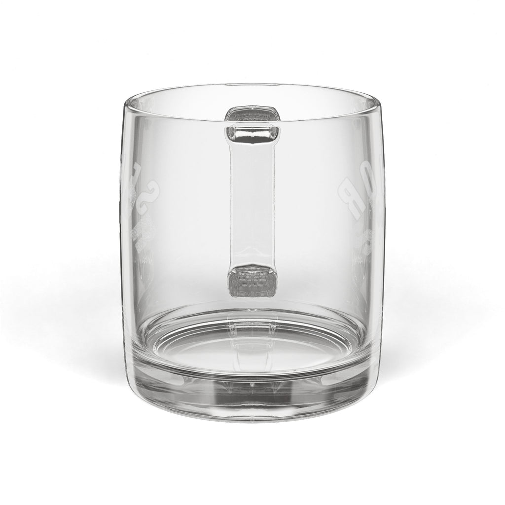 Engraved Glass Coffee Mug — Grad Collection