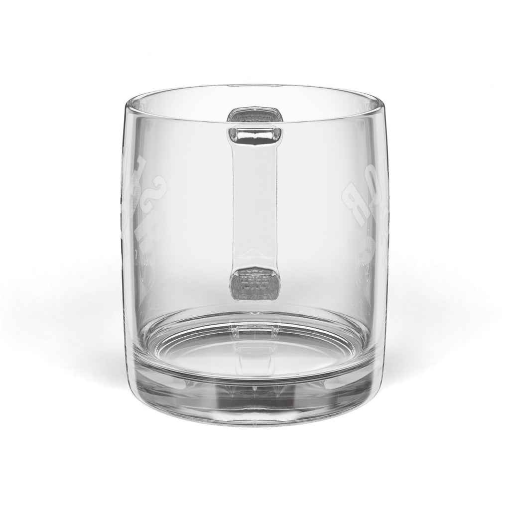Engraved Glass Coffee Mug — Grad Collection
