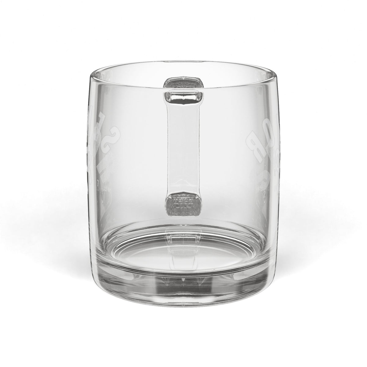 Engraved Glass Coffee Mug — Grad Collection
