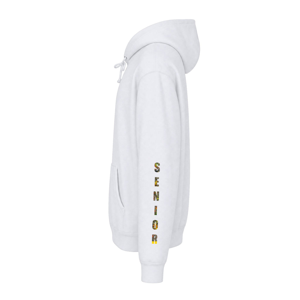 Senior Camo Lettering 2027 Hoodie — Grad Collection