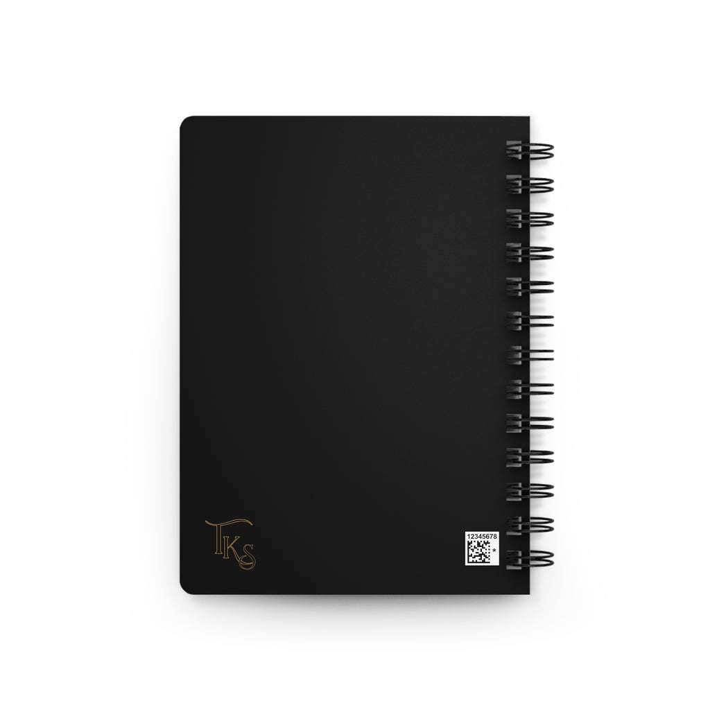 Black/Red Leopard print Spiral Bound Journal | Grad Collection