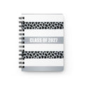 Gray/White Leopard print Spiral Bound Journal | Grad Collection