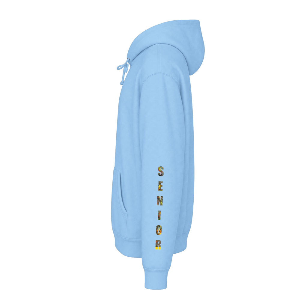 Senior Camo Lettering 2027 Hoodie — Grad Collection