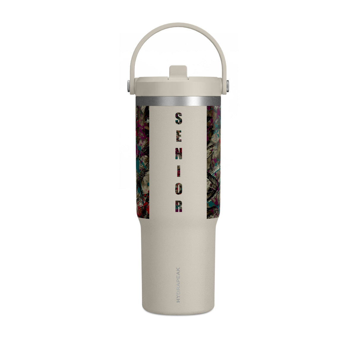 Camouflage Paint Splatter Tumbler 32oz | Grad Collection