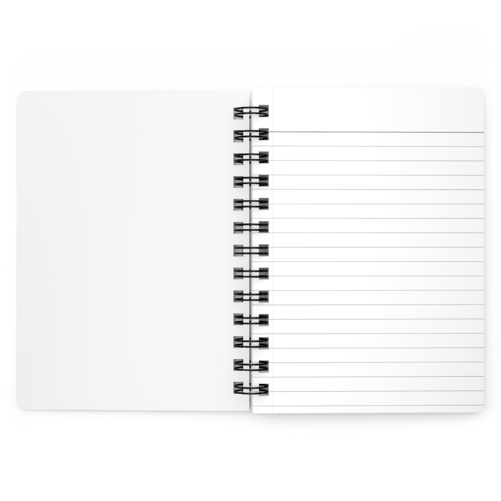 Gray/White Leopard print Spiral Bound Journal | Grad Collection