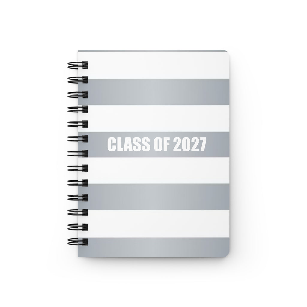 Gray/White Spiral Bound Journal | Grad Collection