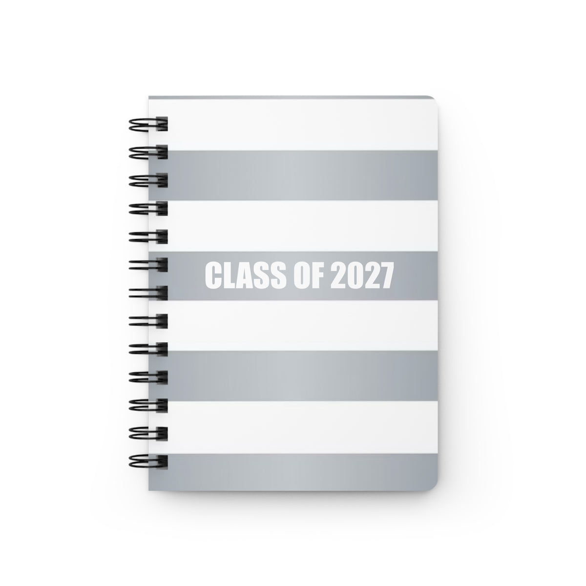Gray/White Spiral Bound Journal | Grad Collection