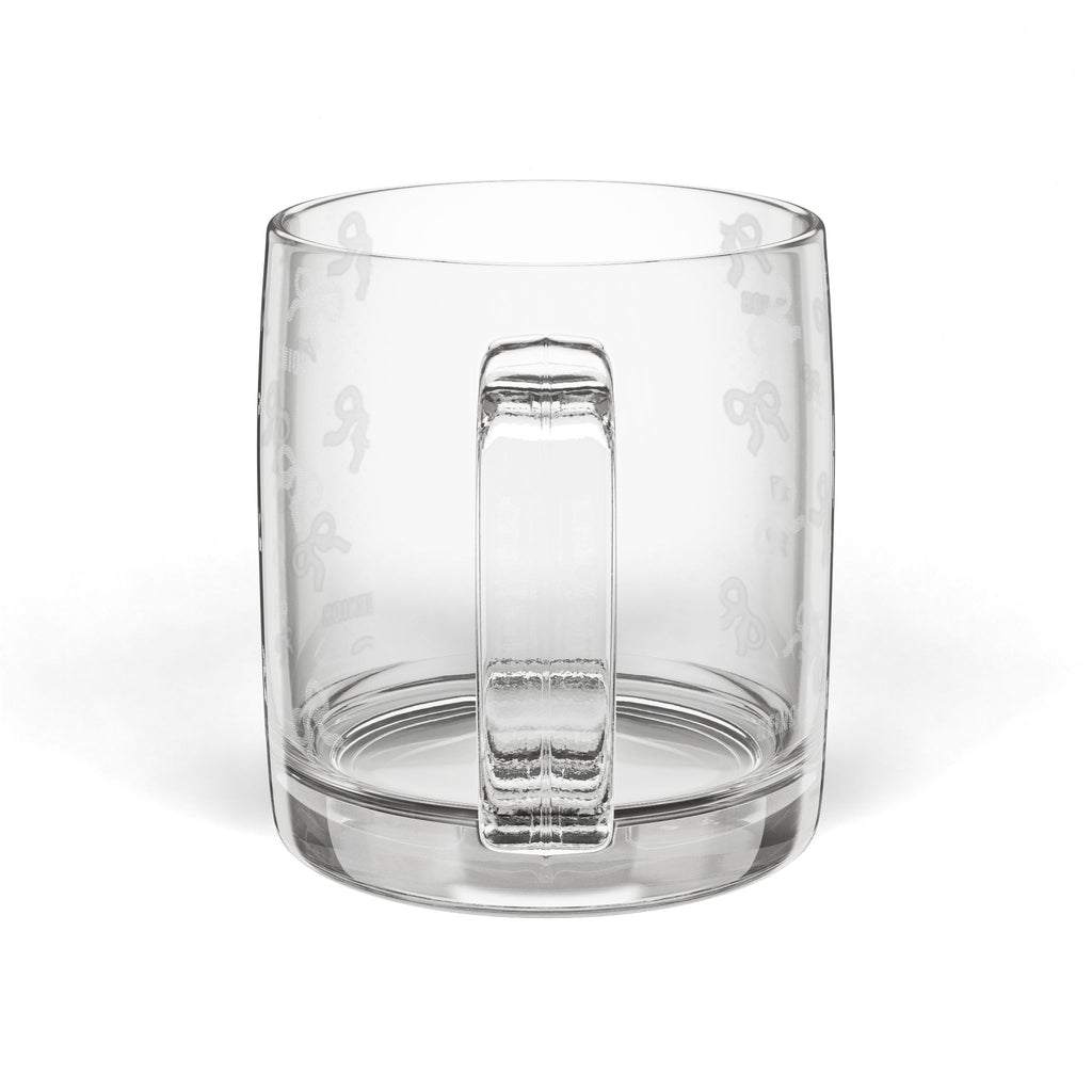 Engraved Glass Coffee Mug — Grad Collection