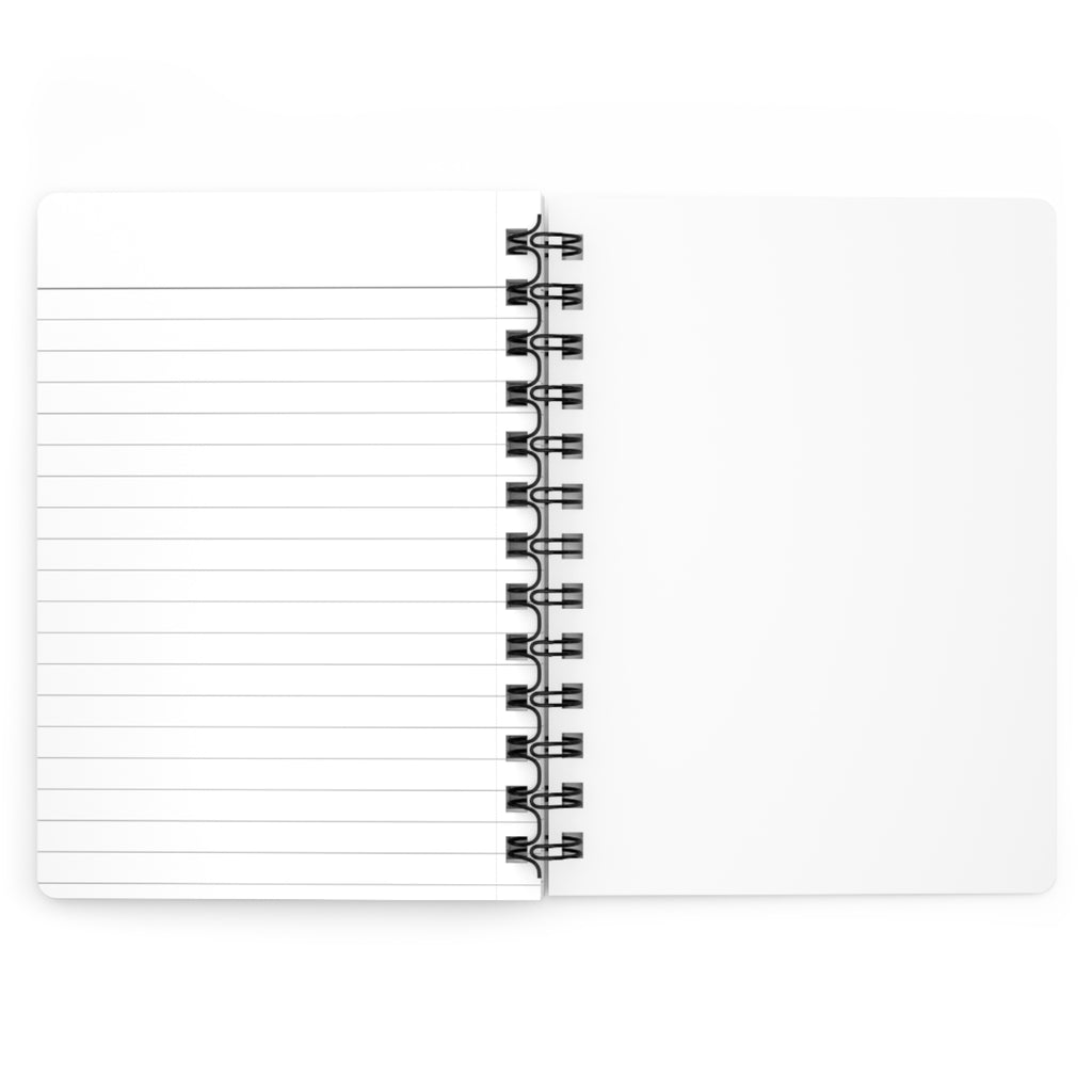 Gray/White Leopard print Spiral Bound Journal | Grad Collection
