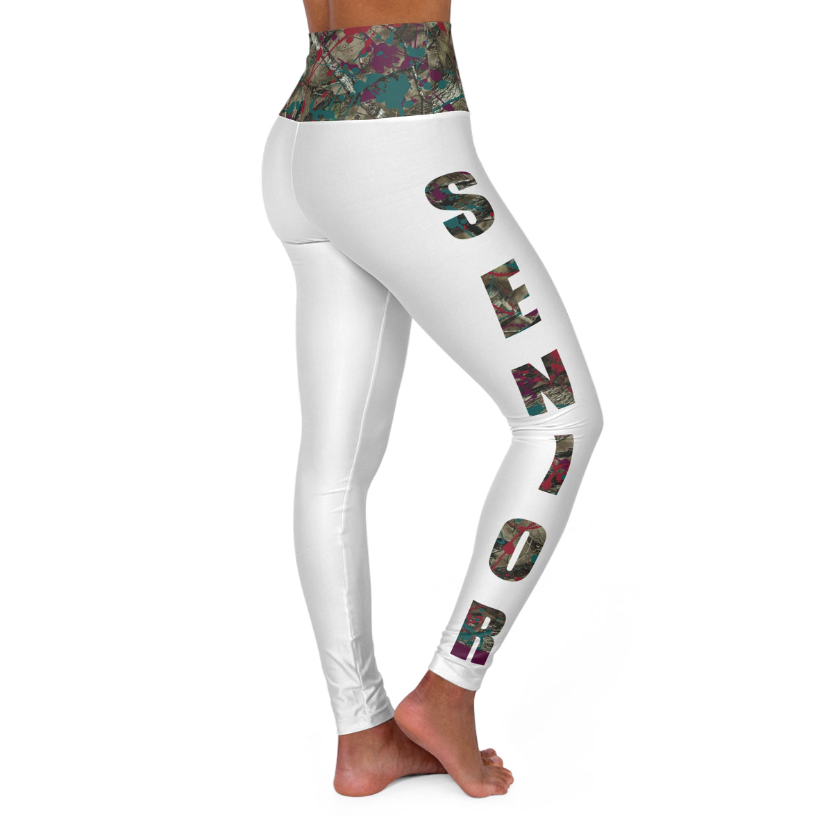 Autumn Camoflauge High Waisted Yoga Leggings