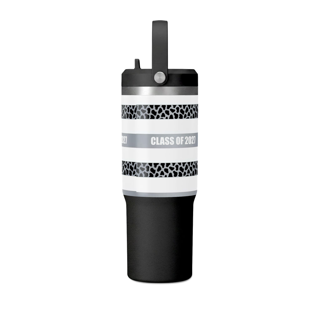 Leopard Stripes Tumbler | Grad Collection