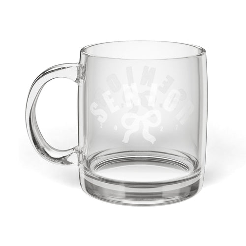 Engraved Glass Coffee Mug — Grad Collection