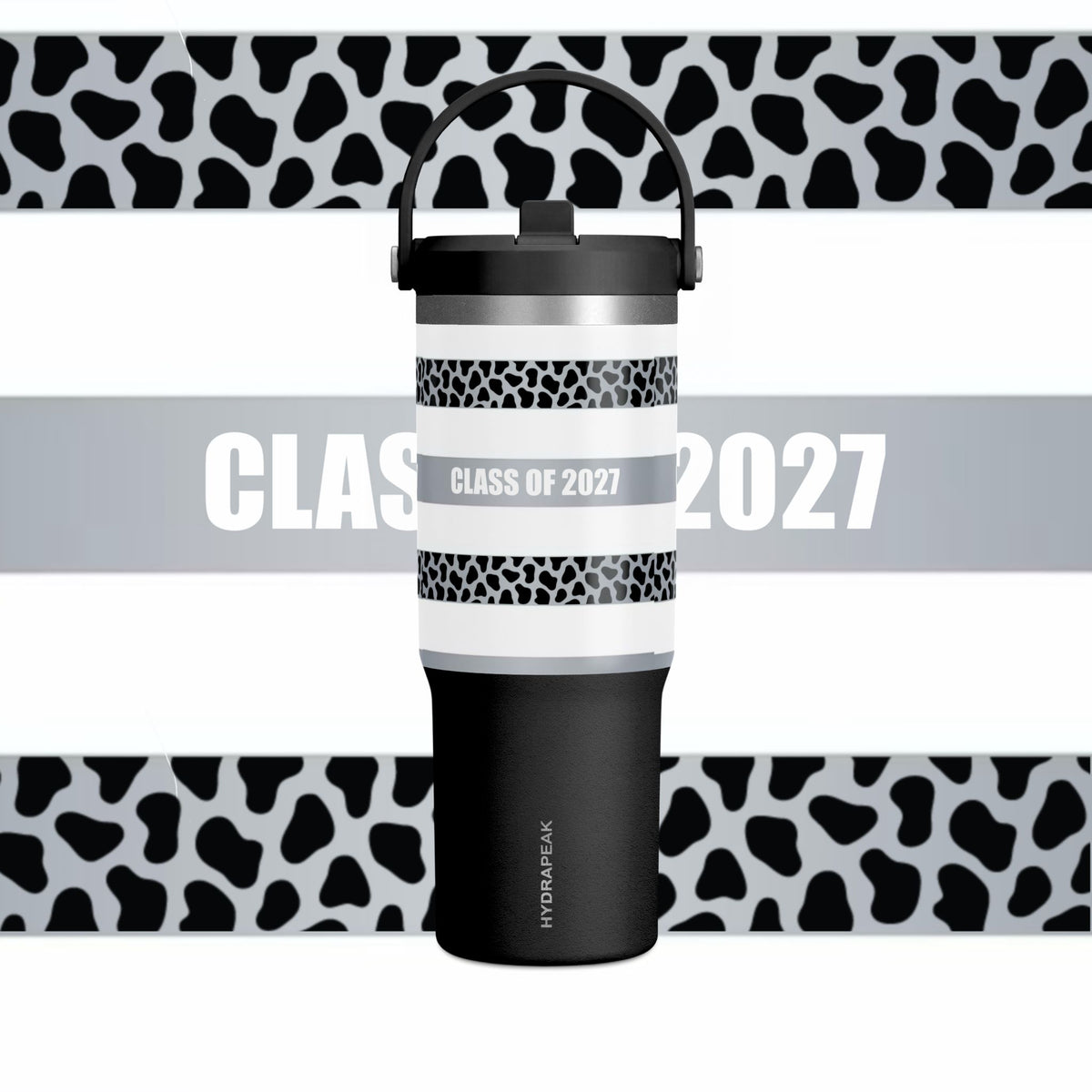 Leopard Stripes Tumbler | Grad Collection