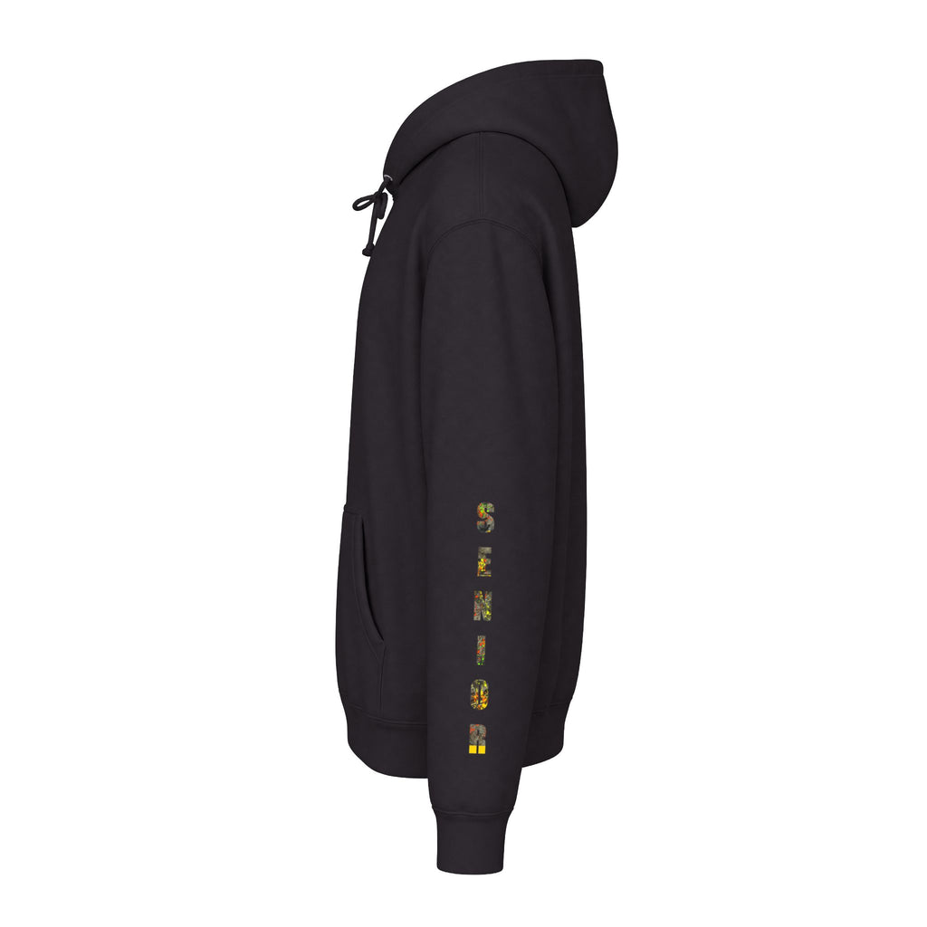 Senior Camo Lettering 2027 Hoodie — Grad Collection