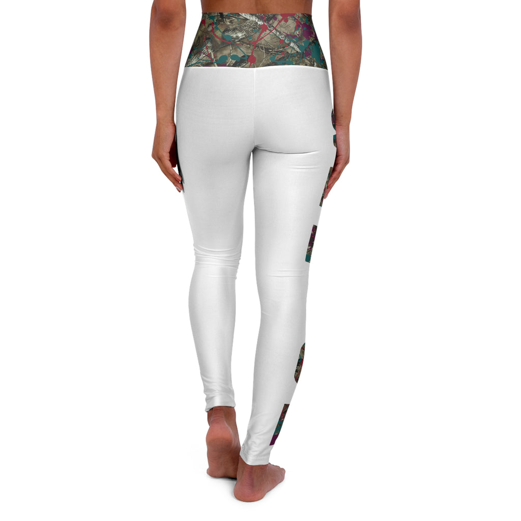 Autumn Camoflauge High Waisted Yoga Leggings