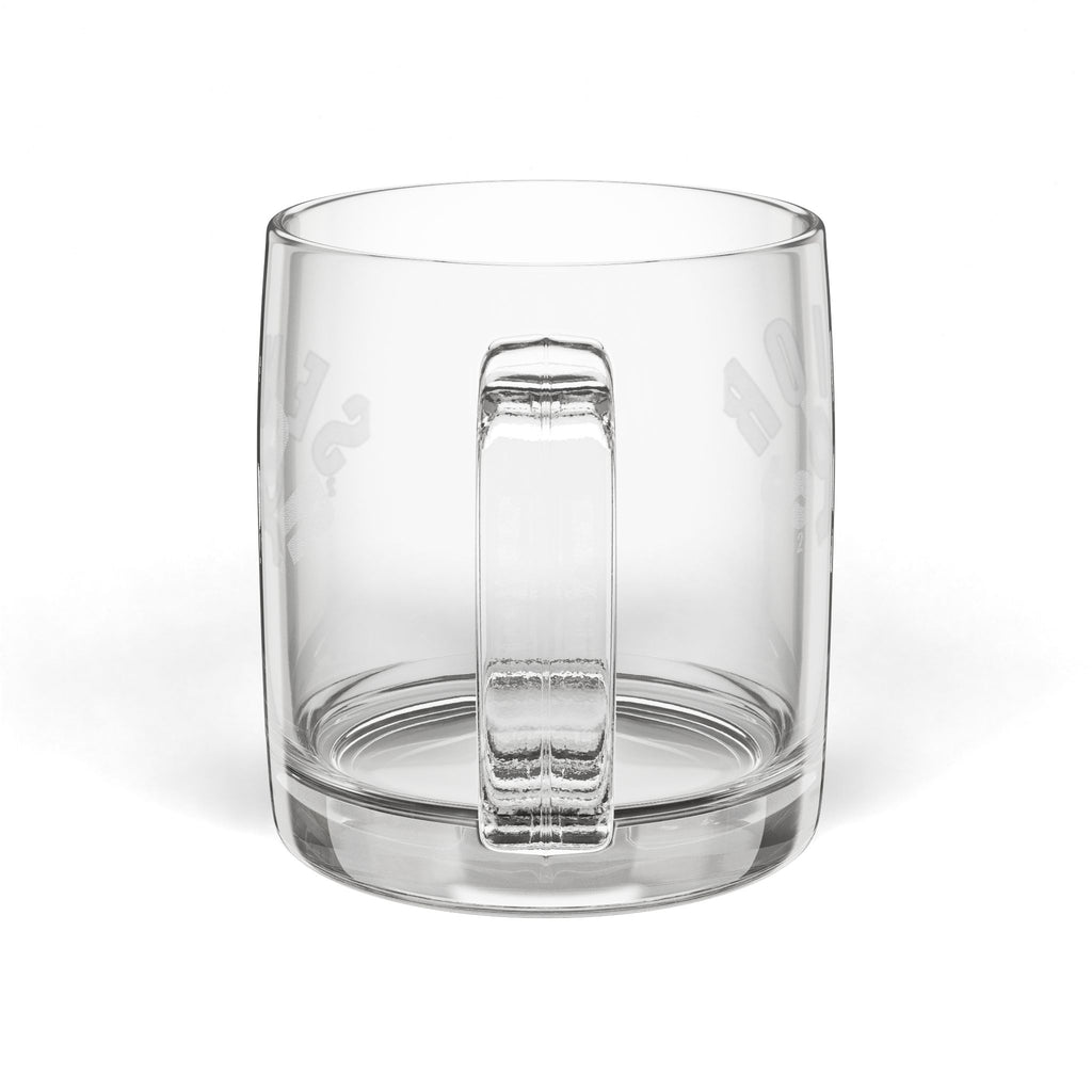 Engraved Glass Coffee Mug — Grad Collection