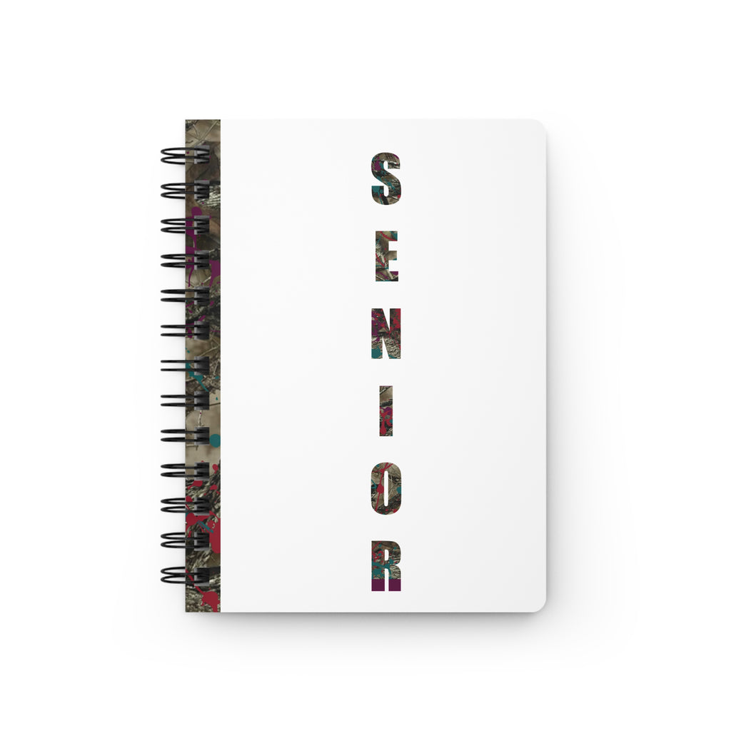 Camo/Multi-color Splatter Spiral Bound Journal | Grad Collection