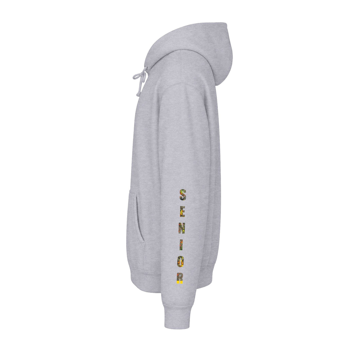 Senior Camo Lettering 2027 Hoodie — Grad Collection