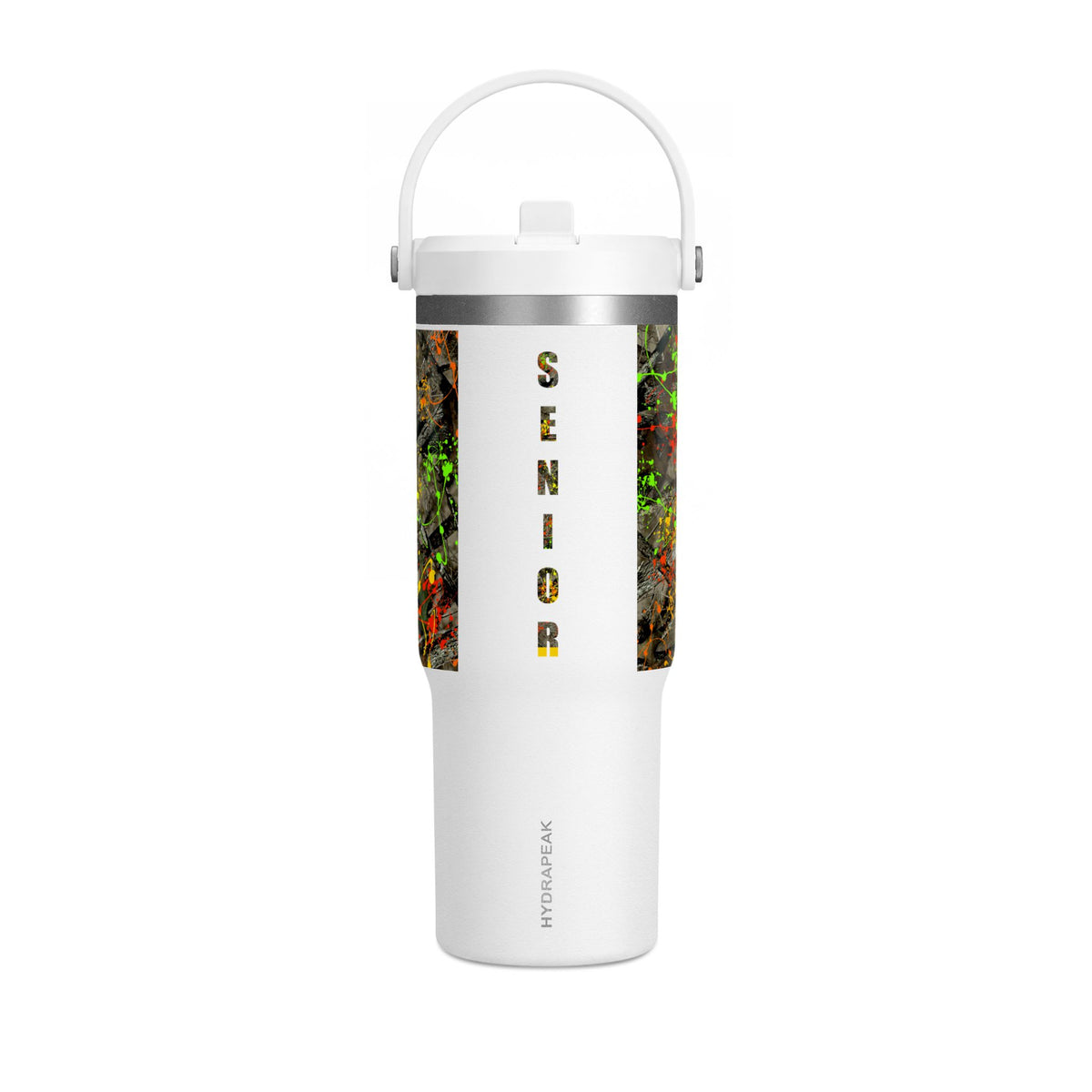 Camouflage Paint Splatter Nomad Tumbler 32oz | Grad Collection