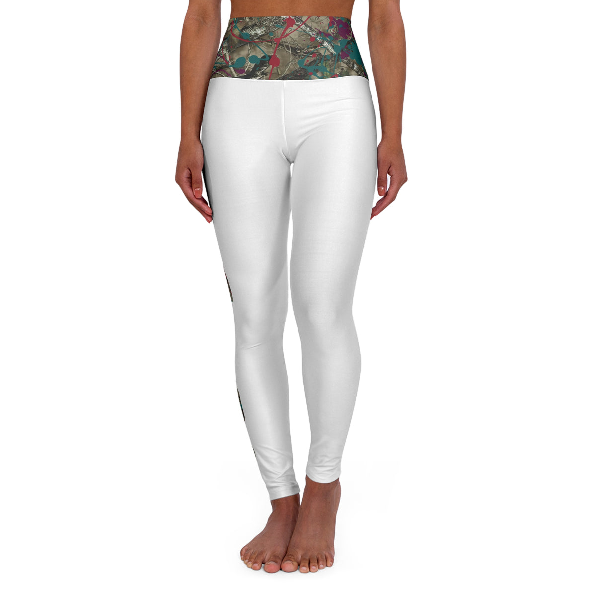 Autumn Camoflauge High Waisted Yoga Leggings