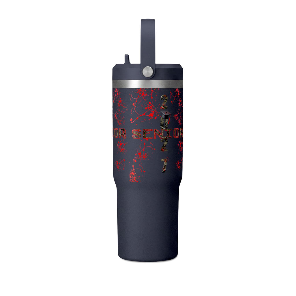 Camo/Red Splatter Camo Nomad Tumbler 32oz | Grad Collection
