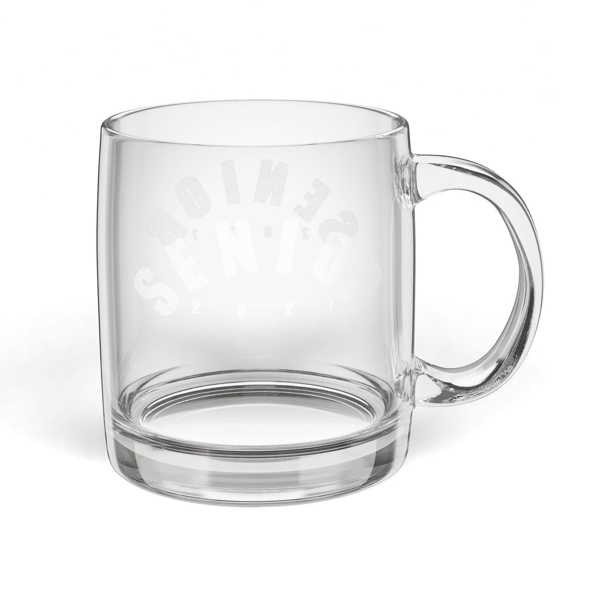 Engraved Glass Coffee Mug — Grad Collection