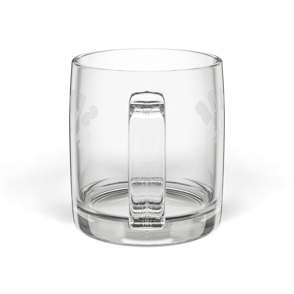 Engraved Glass Coffee Mug — Grad Collection